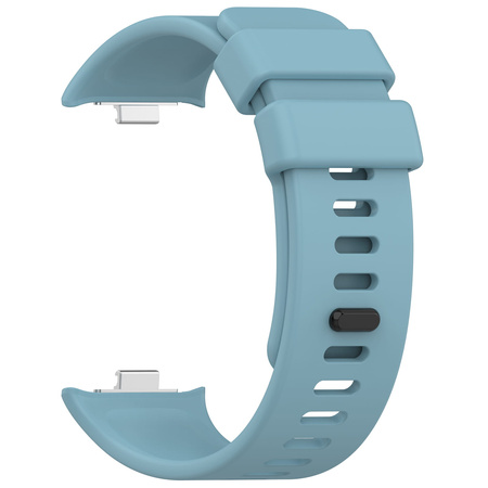 Pasek Bizon Strap Watch Silicone B do Xiaomi Redmi Watch 5/4 / Smart Band 9/8 Pro, błękitny