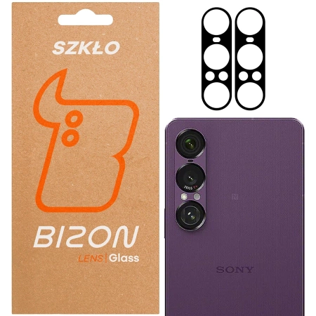 Szkło na aparat Bizon Glass Lens do Xperia 1 VII, 2 sztuki