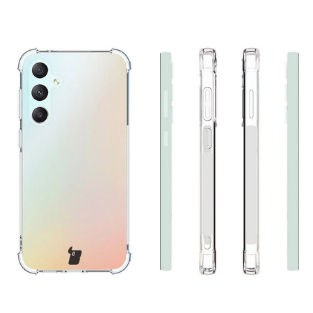 Elastyczne etui Bizon Case Salpa do Galaxy S23 FE, przezroczyste