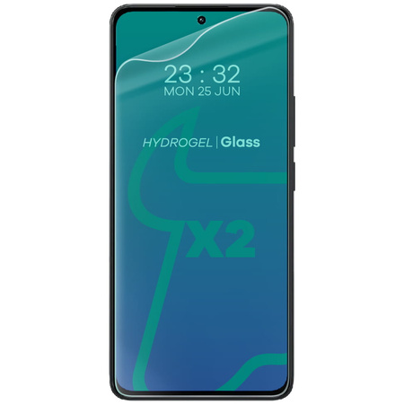 Folia hydrożelowa na ekran Bizon Glass Hydrogel Front Duo do Redmi Note 13 4G, 2 sztuki