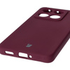Silikonowe etui Bizon Soft Case do Xiaomi 14T, ciemnofioletowe