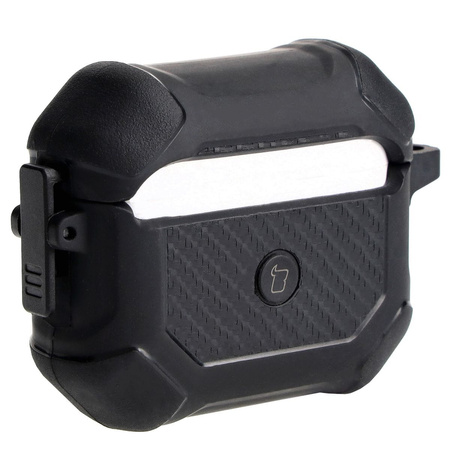 Etui Bizon Case Headphone Armor do Apple Airpods 3, czarne