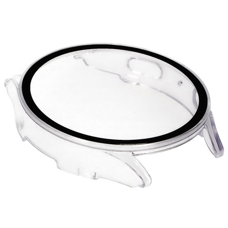 Etui ze szkłem do zegarka Bizon Case+Glass Watch do Galaxy Watch 7 44 mm, przezroczyste