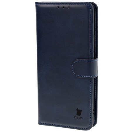 Etui z klapką Bizon Case Pocket do Realme GT 6 / 6T / Neo 6 / Neo 6 SE, granatowe
