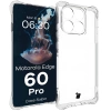 Elastyczne etui Bizon Case Salpa do Motorola Edge 60 Pro, przezroczyste