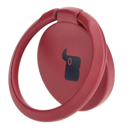 Uchwyt na palec Bizon Accessories Ring Turtle uniwersalny, różowe