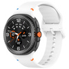 Silikonowy pasek Bizon Strap Watch Silicone do Galaxy Watch Ultra 47 mm, żółty