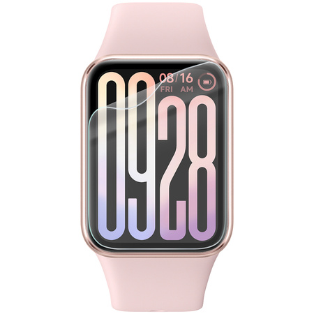 Folia hydrożelowa na ekran Bizon Glass Watch Hydrogel do Xiaomi Smart Band 9 Pro, 2 sztuki