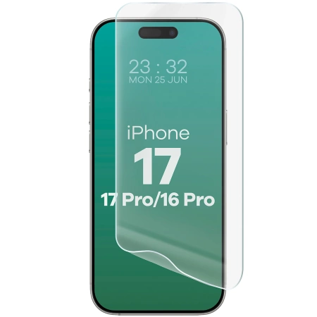 Folia hydrożelowa na ekran Bizon Glass Hydrogel Front Duo do iPhone 17 / 17 Pro / 16 Pro, 2 sztuki