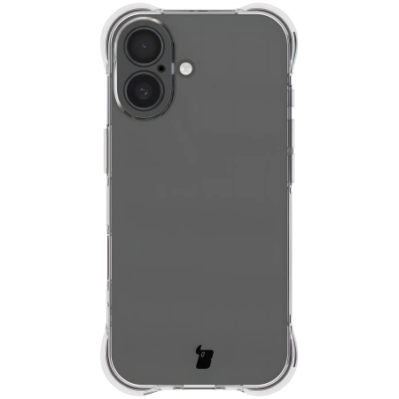 Elastyczne etui Bizon Case Salpa do iPhone 17, przezroczyste