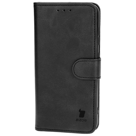 Etui z klapką Bizon Case Pocket do Galaxy S24, czarne