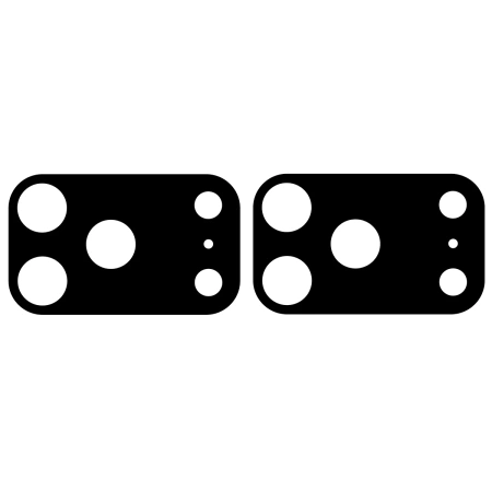 Szkło na aparat Bizon Glass Lens do iPhone 17 Pro, 2 sztuki