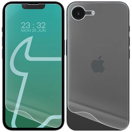 Folia hydrożelowa na tył i przód Bizon Glass Hydrogel Pack do iPhone 16e