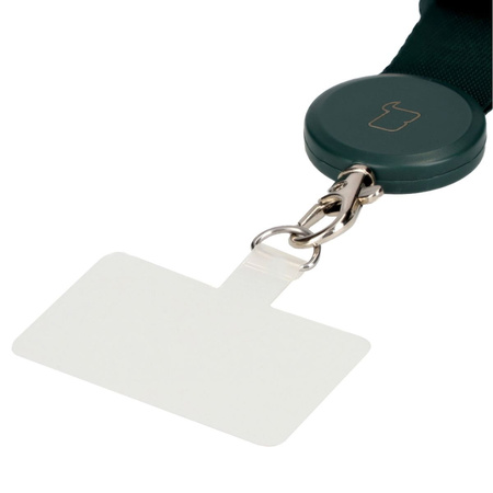 Smyczka do telefonu Bizon Accessories Leash Dragonfly, ciemnozielona