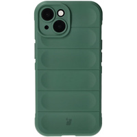Pancerne etui Bizon Case Tur do iPhone 15, ciemnozielone