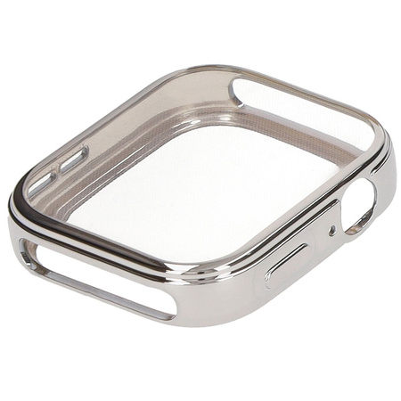 Etui Bizon Case Watch Felipe do Huawei Watch Fit 3, srebrne