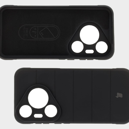 Pancerne etui Bizon Case Tur do Huawei Pura 70 Pro / Pro+, czarne