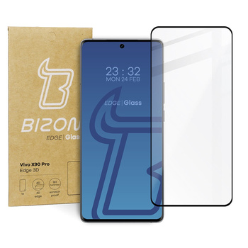 Szkło hartowane BIZON Glass Edge 3D do Vivo X90 Pro