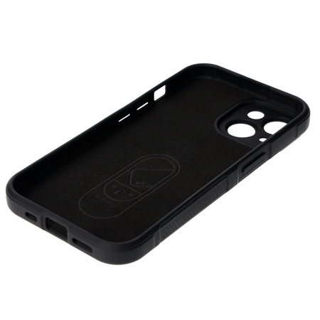 Pancerne etui Bizon Case Tur do iPhone 15, czarne