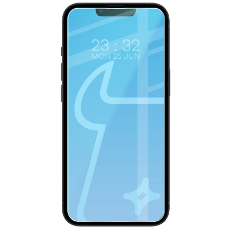 Elastyczne etui + 2x szkło hartowane Bizon Case Clear Pack do iPhone 16e