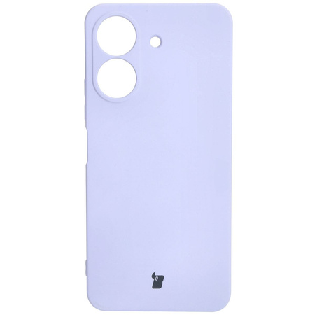 Etui Bizon Case Silicone do Redmi 13C / Poco C65, jasnofioletowe