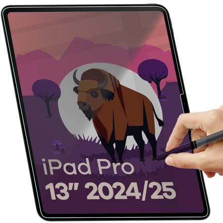 Prywatyzujące szkło hartowane Bizon Glass Tab Clear Shadow do iPad Pro 13 2024, 2 sztuki