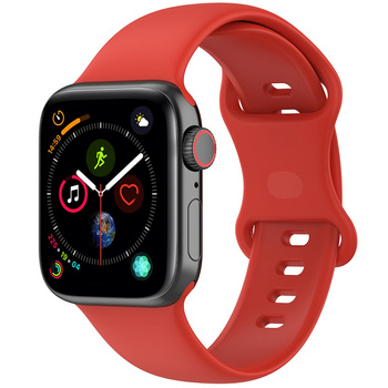 Pasek Bizon Strap Watch Silicone S do Apple Watch 44/45/46/49 mm, czarny
