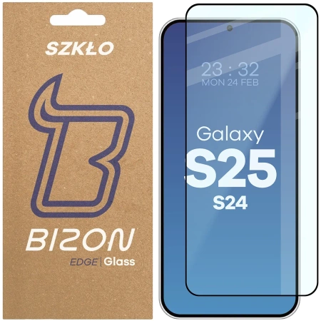 Szkło hartowane Bizon Glass Edge 2 do Galaxy S25 / S24