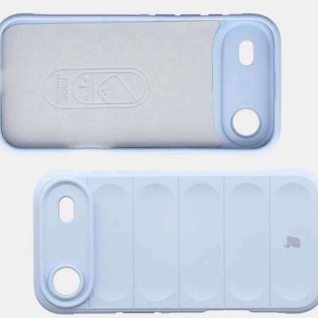 Pancerne etui Bizon Case Tur do iPhone Air, jasnoniebieskie