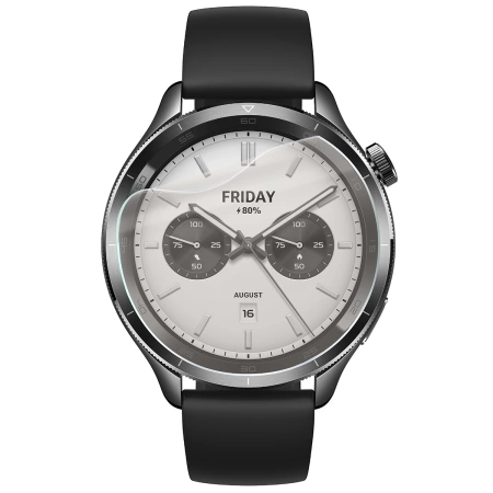 Folia matowa Bizon Glass Watch Film Sun Duo do Xiaomi Watch S4, 2 sztuki