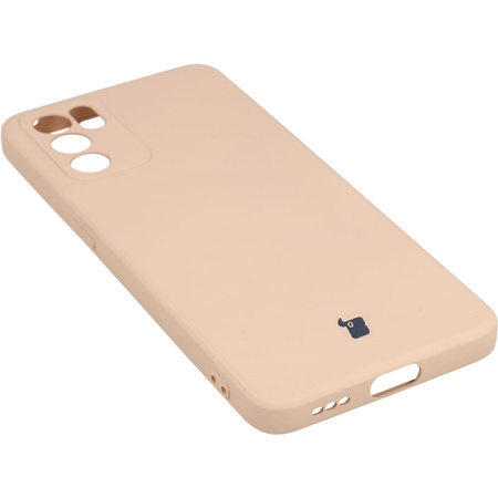 Etui Bizon Case Silicone do Oppo Reno 6 5G, jasnoróżowe