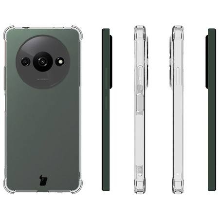 Etui Bizon Case Salpa do Xiaomi Redmi A3 4G, przezroczyste
