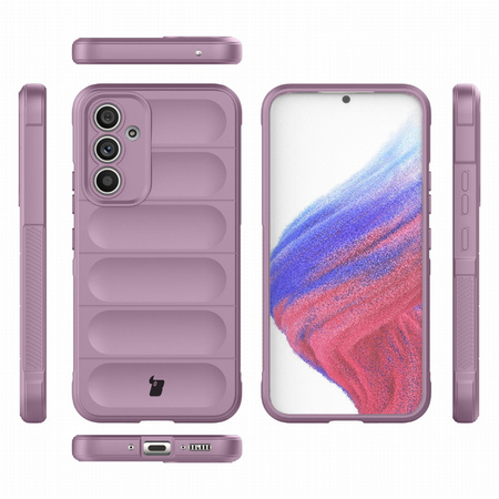 Pancerne etui Bizon Case Tur do Galaxy A54 5G, jasnofioletowe