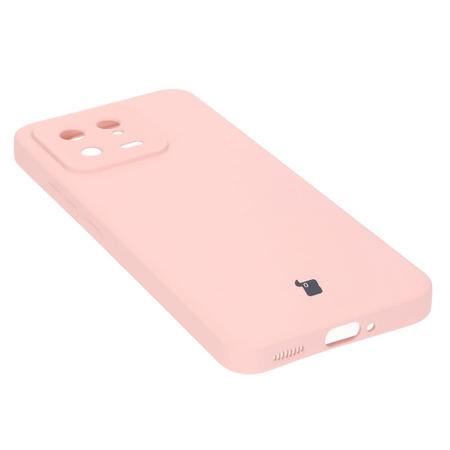 Etui Bizon Case Silicone Sq do Xiaomi 13, jasnoróżowe