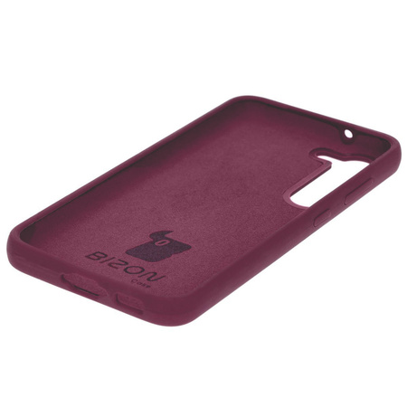 Etui silikonowe Bizon Soft Case do Galaxy S23, ciemnofioletowe