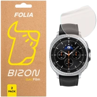 Folia matowa Bizon Glass Watch Film Sun Duo do Galaxy Watch 8 Classic 46 mm, 2 sztuki