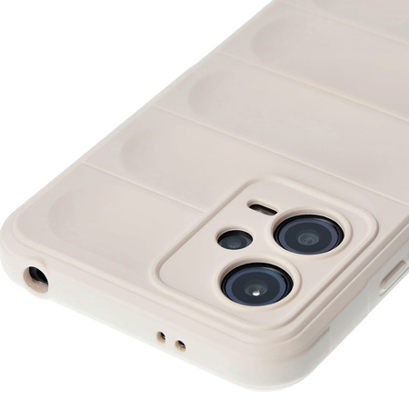 Pancerne etui Bizon Case Tur do Xiaomi Poco X5, beżowe