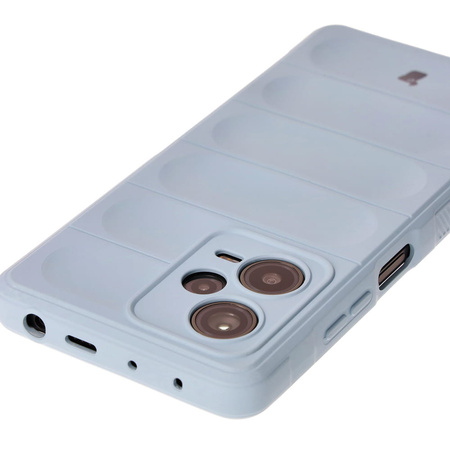 Pancerne etui Bizon Case Tur do Xiaomi Redmi Note 12 Pro+ 5G, jasnoniebieskie