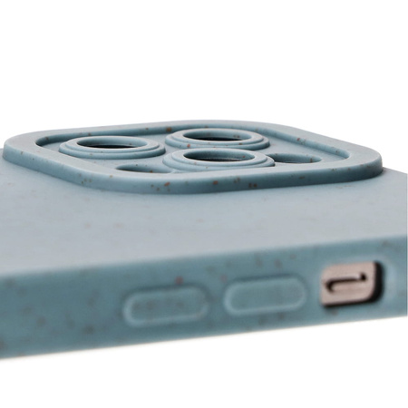 Ekologiczne etui Bizon Bio-Case do iPhone 12 Pro Max, niebieskie