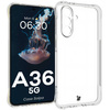 Elastyczne etui Bizon Case Salpa do Galaxy A36 5G, przezroczyste