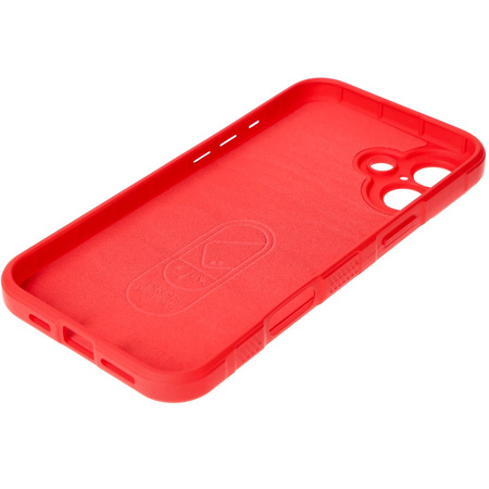 Pancerne etui Bizon Case Tur do iPhone 16 Plus, czerwone
