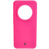 Silikonowe etui Bizon Soft Case do Honor Magic6 Pro, neonowo-różowe