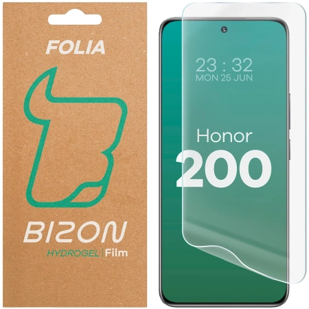 Folia hydrożelowa na ekran Bizon Glass Hydrogel Front do Honor 200, 1 sztuka