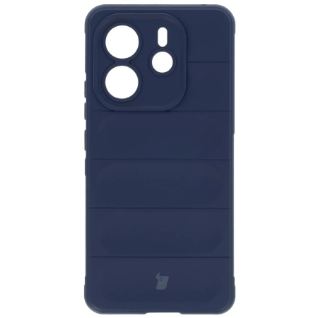 Pancerne etui Bizon Case Tur do Xiaomi Redmi Note 14 4G, granatowe