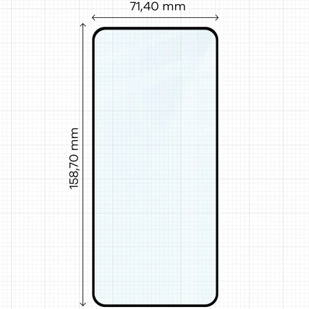 Szkło hartowane Bizon Glass Edge 2 do Galaxy S25 Ultra, czarna ramka