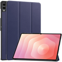 Etui z klapką Bizon Case Tab Croc do Galaxy Tab S11 Ultra, granatowe