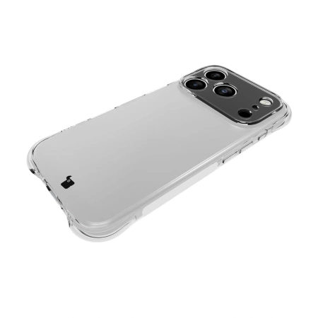 Elastyczne etui + 2x szkło hartowane Bizon Case Clear Pack do iPhone 17 Pro