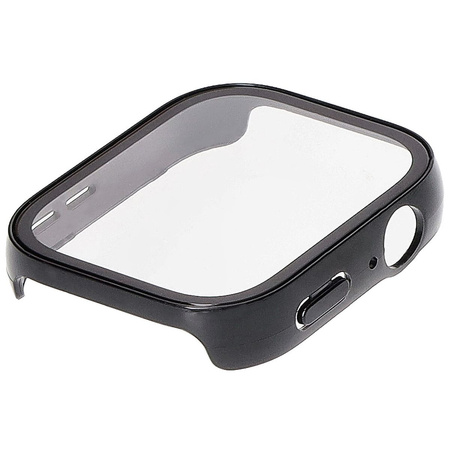 Etui Bizon Case+Glass Watch do Huawei Watch Fit 3, czarne