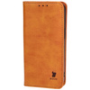 Etui z klapką Bizon Case Pocket Pro do iPhone 14, brązowe
