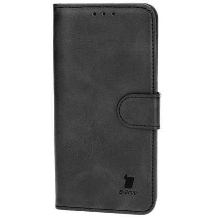 Etui z klapką Bizon Case Pocket do iPhone 15, czarne